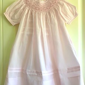 Hand embroidered baby dress - NWT - sz 12month
